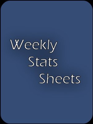 NCDL Weekly Stats Sheets