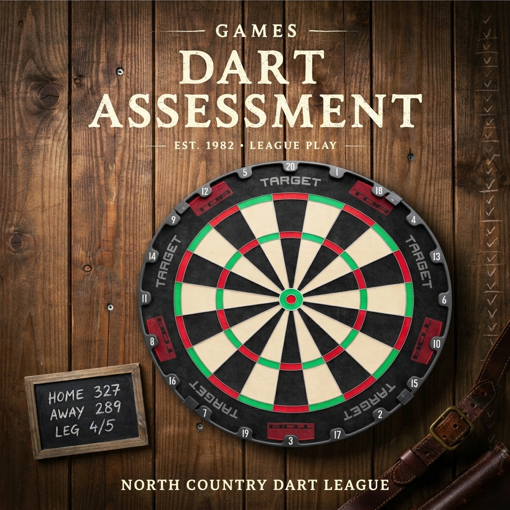 Darts Assessment Game - NCDL Berlin NH Darts